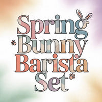 Thumbnail for Spring Bunny Barista Set