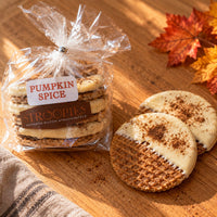 Thumbnail for White Chocolate Pumpkin Spice Stroopies - 6 pack
