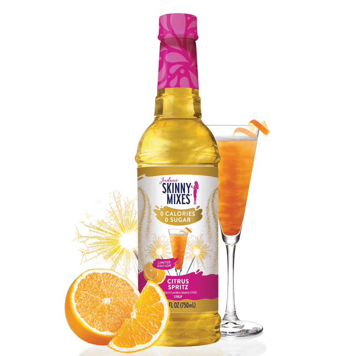 Sugar - Free Citrus Spritz Syrup – Sparkle Into the New Year ✨🍊🥂 - Java Momma