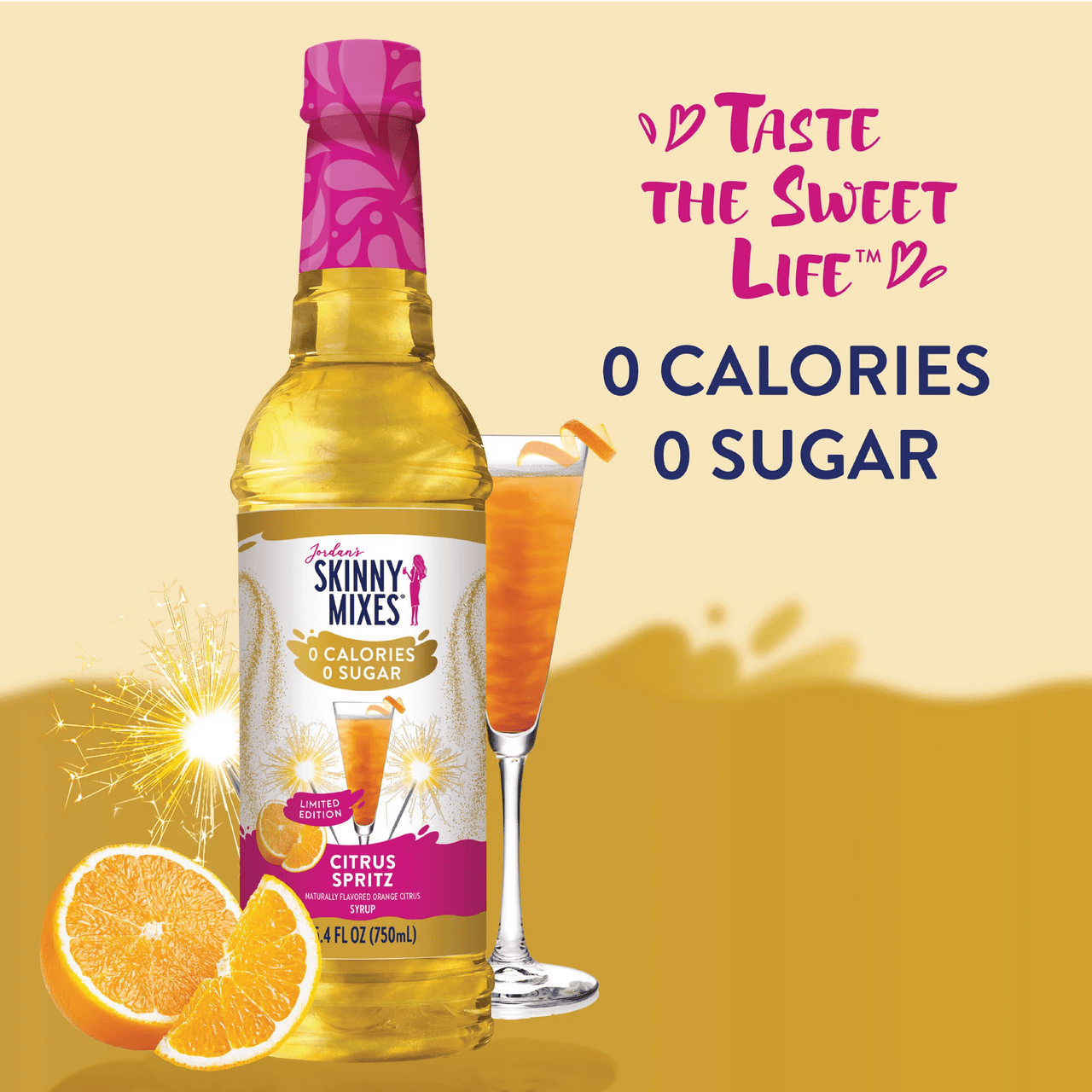 Sugar - Free Citrus Spritz Syrup – Sparkle Into the New Year ✨🍊🥂 - Java Momma