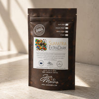 Thumbnail for Bag of Java Momma Sumatra Extra Dark coffee on a warm wood surface