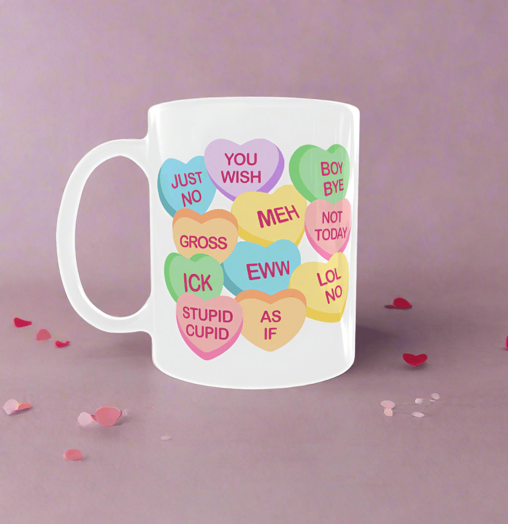 Sweetheart? Nah: Anti - Valentine's Day Mug – 15oz - Java Momma