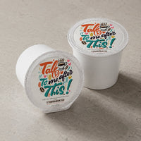 Thumbnail for Two Java Momma Talk to Me After This single-serve coffee pods on a kitchen counter