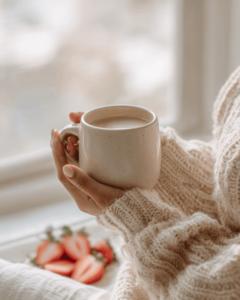 Strawberries & Cream Kisses Coffee | Strawberry Shortcake Inspired