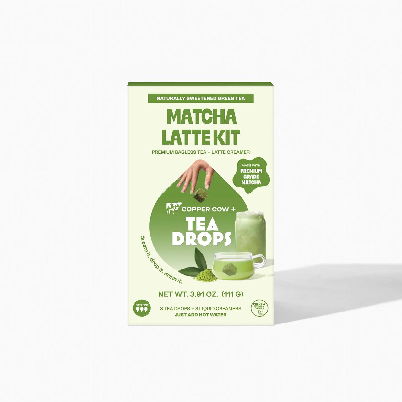 🍵 Matcha Tea Drops® Latte Kit – Smooth, Earthy & Effortless! ☕✨