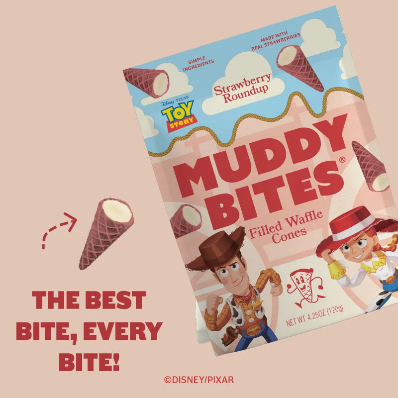 Muddy Bites Toy Story Strawberry
