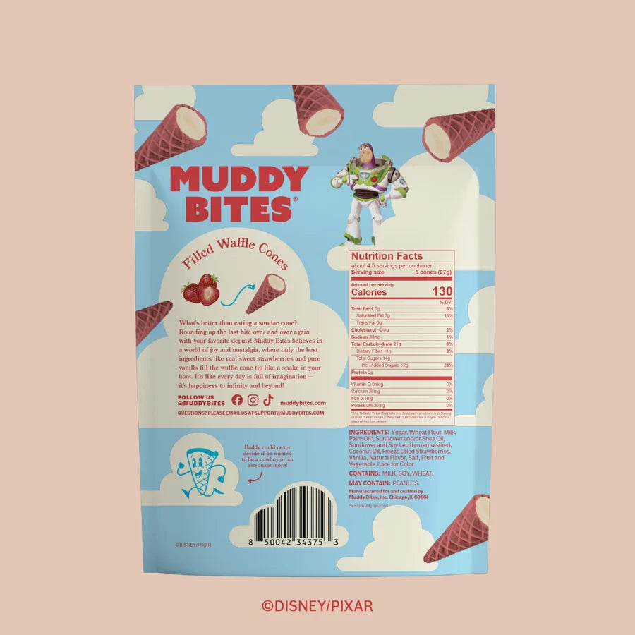 Muddy Bites Toy Story Strawberry