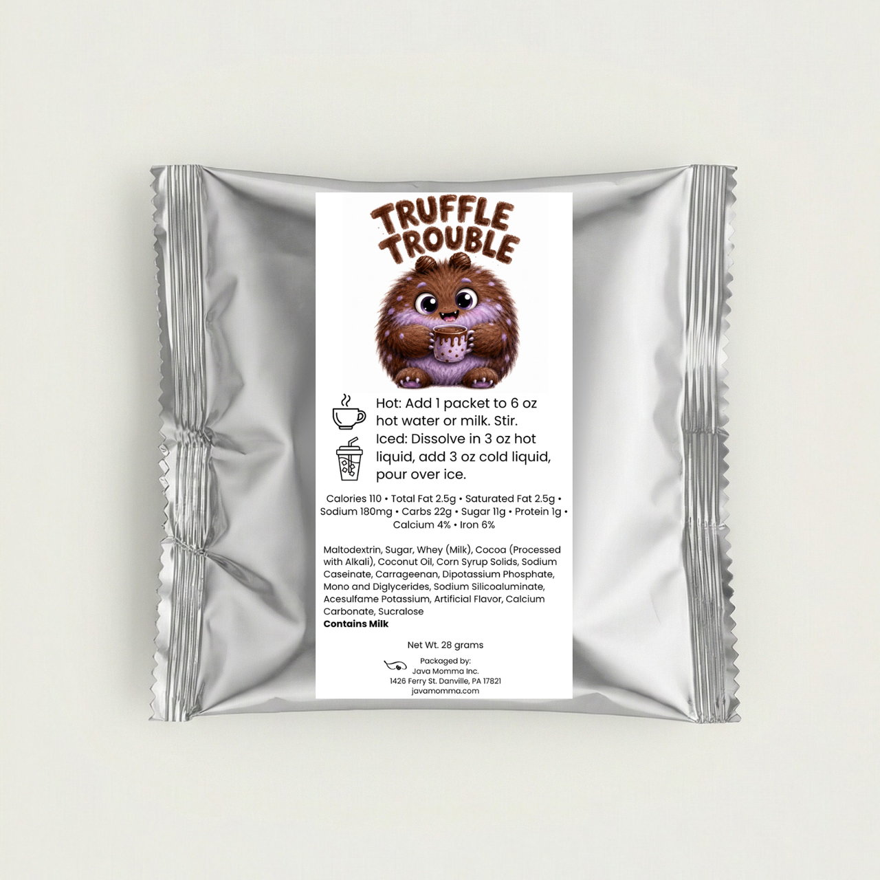Limited Edition Monster Squad Cocoa Pack - 5 Flavors of Halloween Hot Chocolate