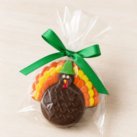 Thumbnail for Gourmet Chocolate Molded Oreo® — Turkey, Gift Bag with Bow
