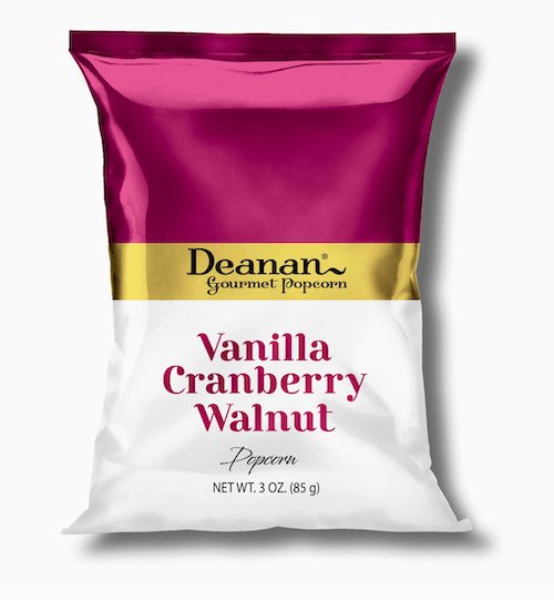 Vanilla Cranberry Walnut Popcorn - Java Momma