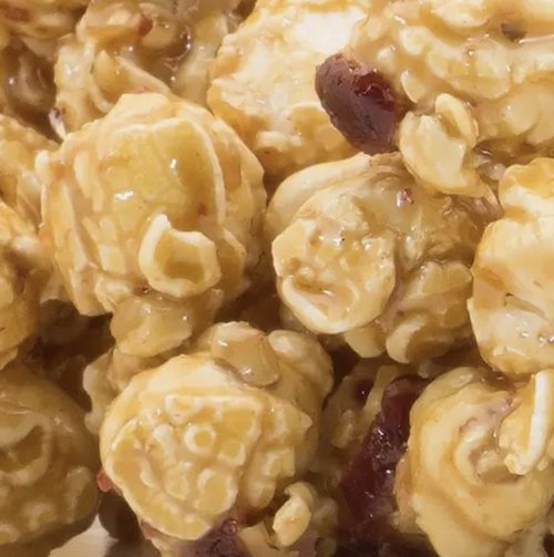 Vanilla Cranberry Walnut Popcorn - Java Momma