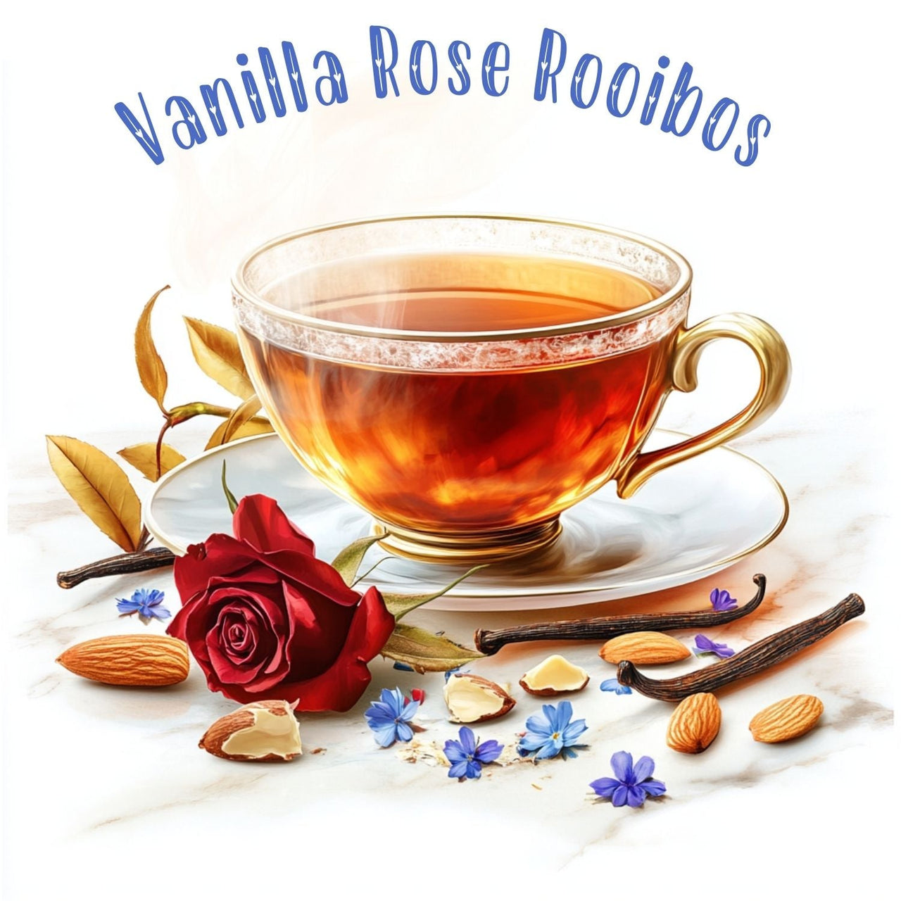 Vanilla Rose Rooibos Tea - Java Momma