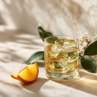 Thumbnail for Glass of iced green Earl Grey tea in natural daylight for a refreshing afternoon reset