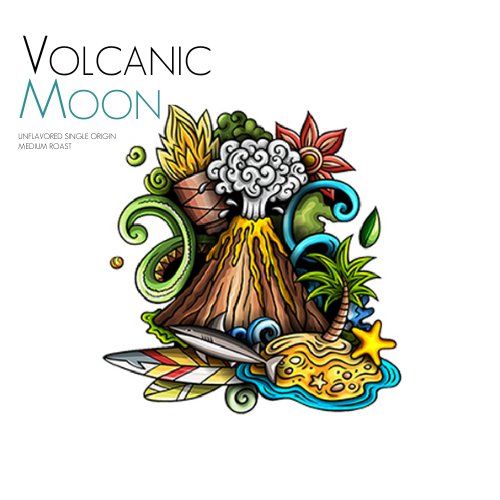 Volcanic Moon Medium Roast - Java Momma