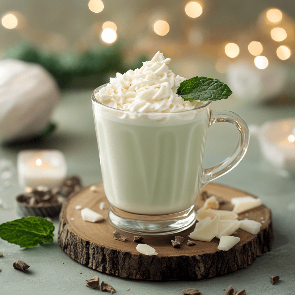 White Chocolate Mint Cocoa Drink Mix - Java Momma