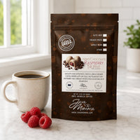 Flavored Coffee Raspberry White Chocolate Raspberry Flavored Coffee | Java Momma