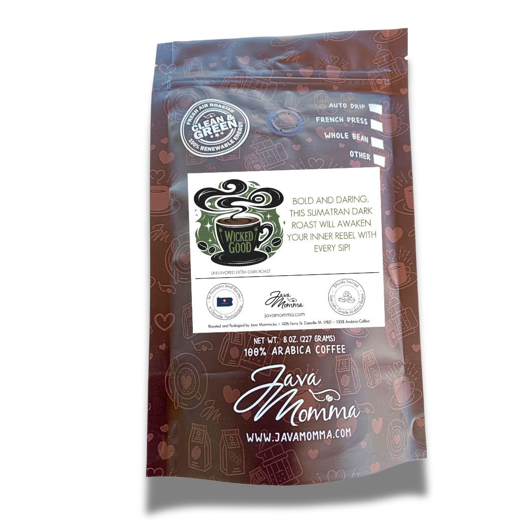 Wicked Good – Sumatran Extra Extra Dark Roast Coffee 🌪☕ - Java Momma