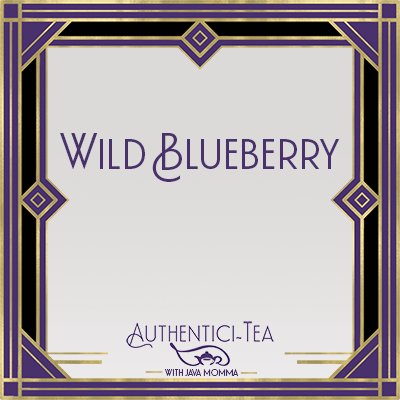 Wild Blueberry Tea - Java Momma