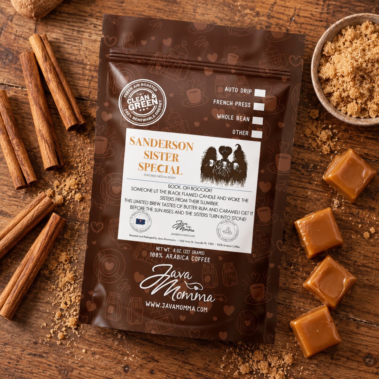 Sanderson Sister Special Witches' Brew Flavored Coffee