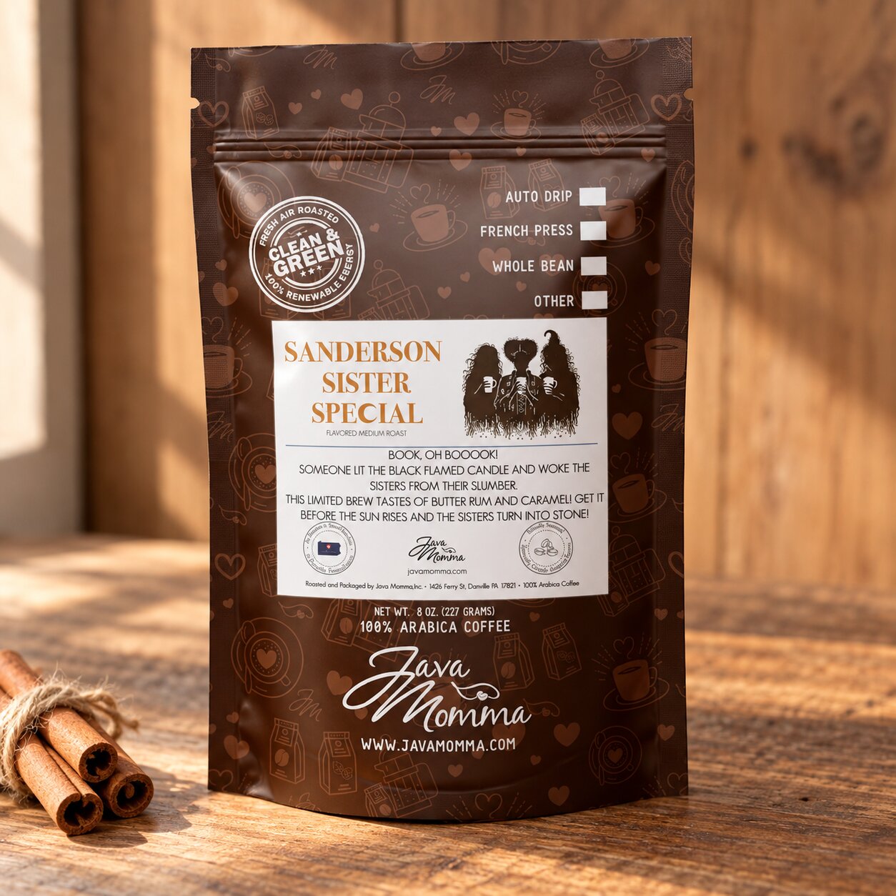 Sanderson Sister Special Witches' Brew Flavored Coffee