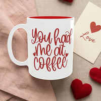 Thumbnail for ❤️ You Had Me At Coffee – Valentine’s Day Mug