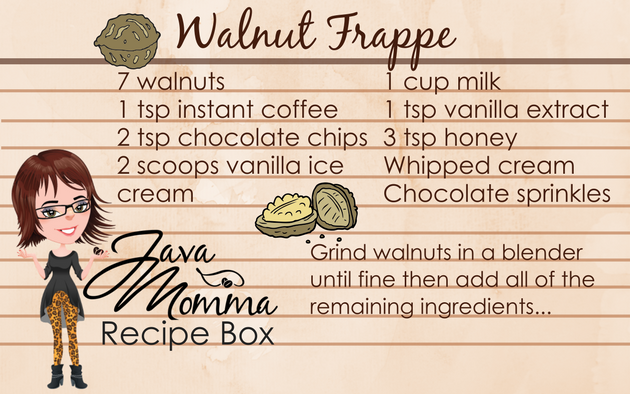 Walnut Frappe recipe