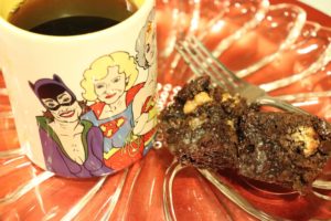 enjoy your samoa brownies with a cup of Java Momma coffee