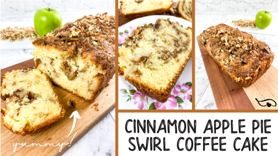 Cinnamon Apple Pie Swirl Coffee Cake