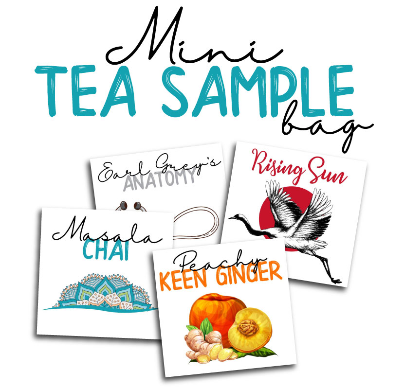 Mini sample tea bag