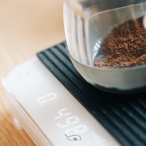 brewing the perfect cup of coffee use a scale
