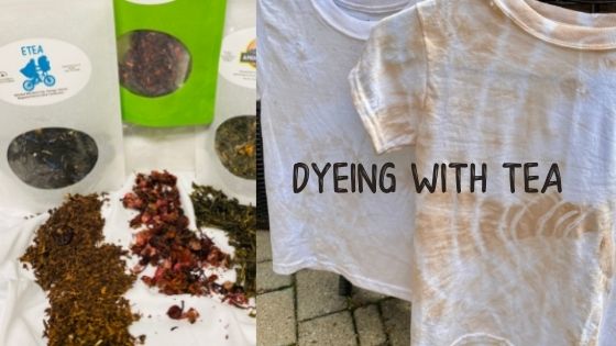 Dyeing with Tea